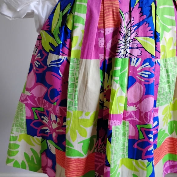 Lilly Pulitzer Classic Pleated Skirt Knee Length Colorful Pockets Size 2 - Picture 12 of 17